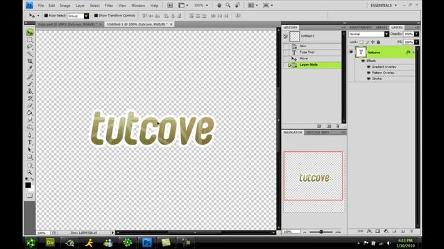 Tutcove: Make a cool pattern logo in Photoshop смотреть онлайн