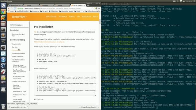 TensorFlow 설치 with gpu and anaconda смотреть онлайн