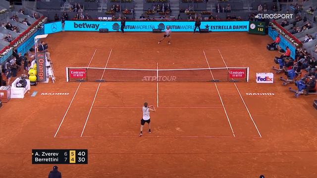 Александр Зверев v Маттео Берреттини. Обзор финала «Мастерса» в Мадриде смотреть онлайн