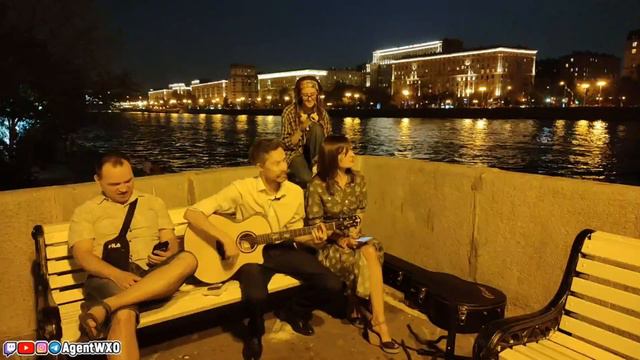 🎸 Песни под гитару 🎶 в парке Горького ☀️ смотреть онлайн
