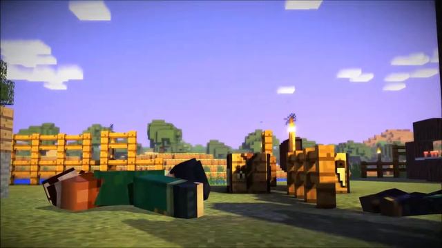 Minecraft Story Mode Episode 1 - Part 2 - Telltale Games. NO RUBEN! смотреть онлайн