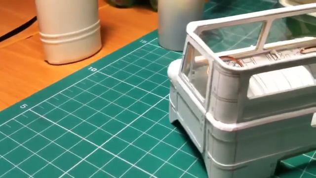 Дверь модели ГАЗ-66 / GAZ-66 paper model смотреть онлайн