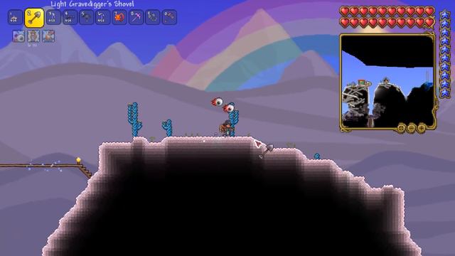 MASTER MODE but I make my NPCs live in a GRAVEYARD! | Terraria 1.4 HappyDays смотреть онлайн