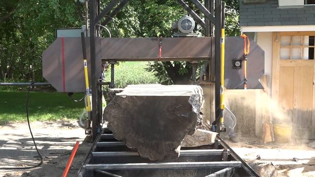 Slabbing The Bigger Maple Crotch (Big Logs #5)