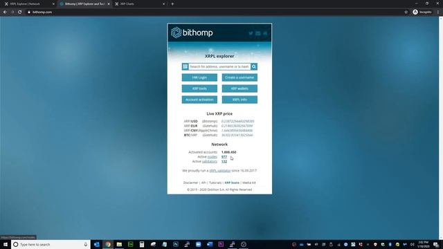 Ripple Node Server State, Bithomp Node List, XRP Charts, XRP Ledger смотреть онлайн