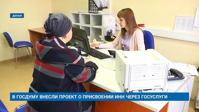 В ГОСДУМУ ВНЕСЛИ ПРОЕКТ О ПРИСВОЕНИИ ИНН ЧЕРЕЗ ГОСУСЛУГИ смотреть онлайн