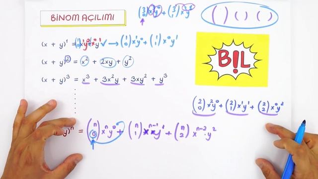 10. Sınıf Matematik: Pascal Üçgeni Ve Binom Açılımı #2022