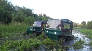 Испытания новых вездеходов.