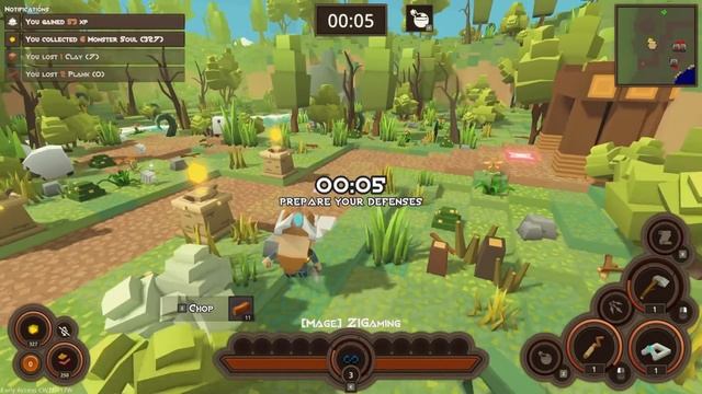 Crafting, Building AND Tower Defense?! FREE GAME Citywars Tower Defense First 30ish смотреть онлайн