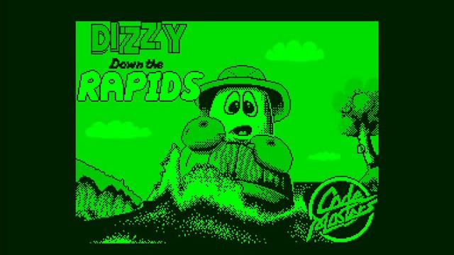 Dizzy Down the Rapids Amstrad loading screen and music смотреть онлайн