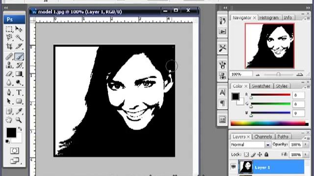 Belajar Photoshop - Video Tutorial Foto ke Pop Art смотреть онлайн