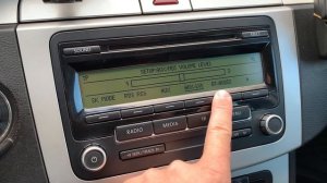 Обзор на бюджетную магнитолу RCD-310 (1K0035186AA)