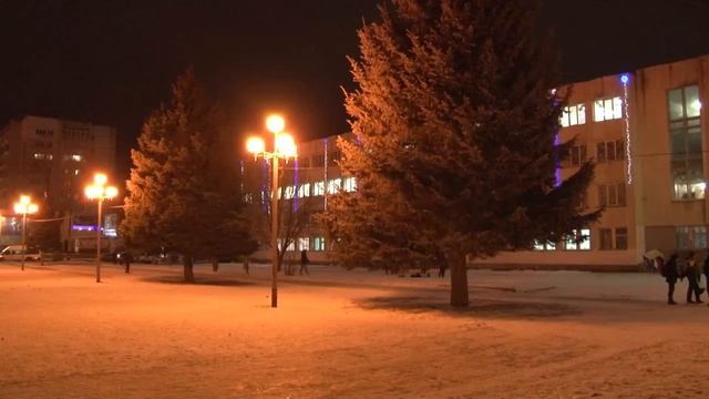 Новогоднее оформление г.Энгельс смотреть онлайн