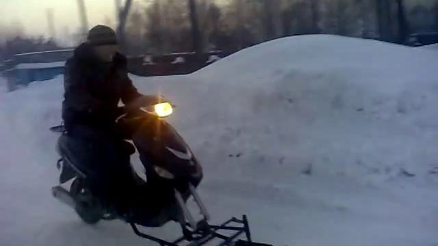 скутер снегоход смотреть онлайн