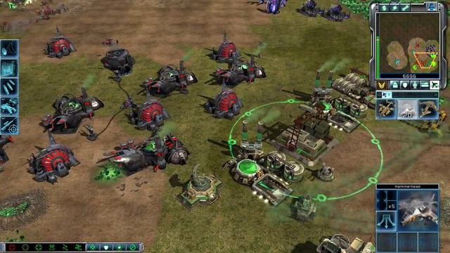 Command & Conquer 3: Kane's Wrath - 3 vs 3 Brutal AI - Forbidden Valley смотреть онлайн