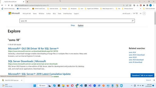Install SQL Server 2019 on Windows 11 | Developer Version | Inatall SSMS | [2023 Update] смотреть онлайн