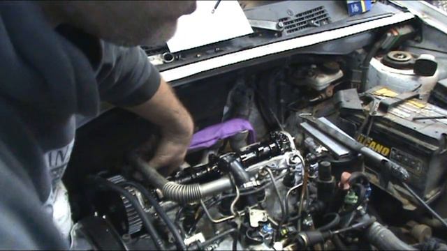 Como Regular Valvulas Peugeot Partner 1.9 Diesel,  206 , 306  Sin Sacar La Tapa De Cilindros .