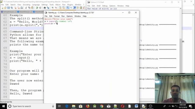 #14: Python Reading Input from the keyboard Programming Tutorial in Amharic | በአማርኛ смотреть онлайн