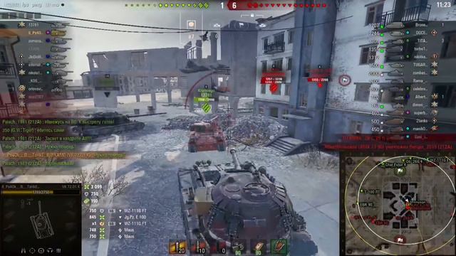 БОЙ на VK 72.01 K (1vs4) смотреть онлайн