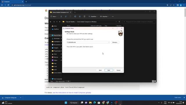 Como instalar o Composer no Windows смотреть онлайн