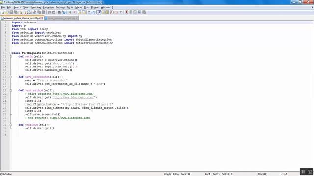 Execute a Selenium Script using Taurus смотреть онлайн