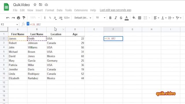 How to Combine Multiple Cells into One Cell in Google Sheets смотреть онлайн