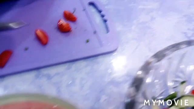 Рецепт салата с морепродуктами и овощами смотреть онлайн