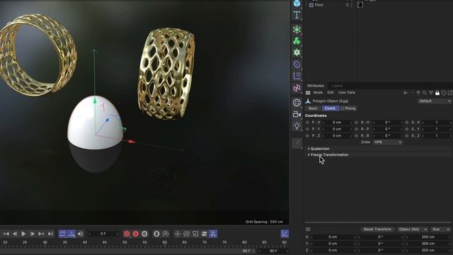 #C4DQuickTip 25: How to reset the coordinates of objects in Cinema 4D смотреть онлайн