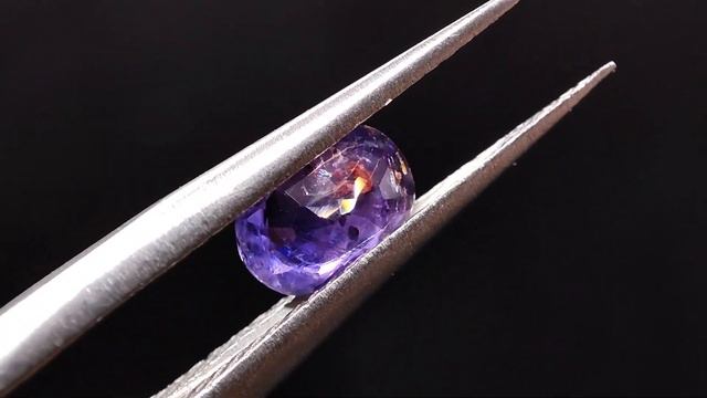 0.61 ct. Сапфир фиолетово-синий. НЕ ГРЕТЫЙ. Мадагаскар + сертификат смотреть онлайн
