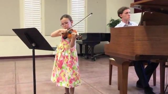Rieding Concerto In G Major Op.24 1st. Mvt. Jackie (age 7)