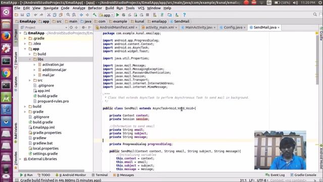 Java Mail api android смотреть онлайн