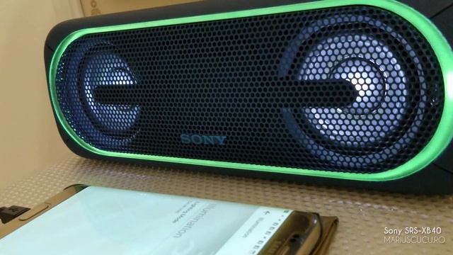 Sony SRS-XB40 смотреть онлайн
