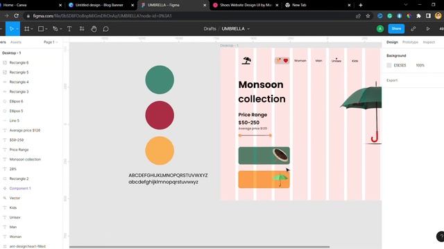 The Minimalist User Interface Design Project | Umbrella shop concept | Figma Tutorial | Ashish Oza смотреть онлайн