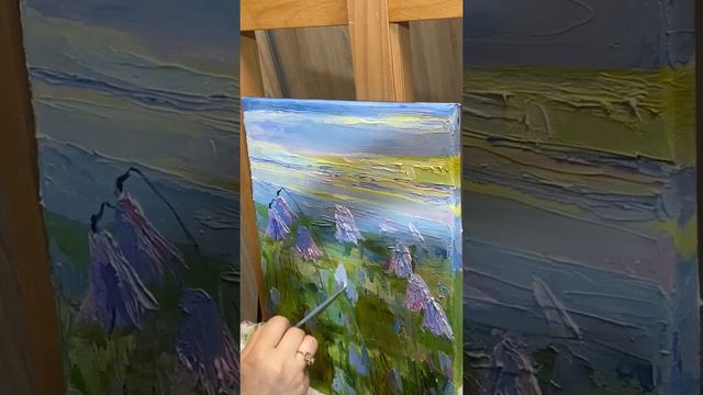 Колокольчики дикие и нежное небо. смотреть онлайн