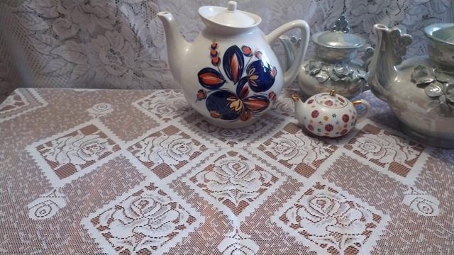 Винтажная посуда. Фарфоровые чайники в нашем быту. смотреть онлайн