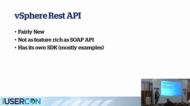 VMware vSphere API - how to get started. (with slides) смотреть онлайн