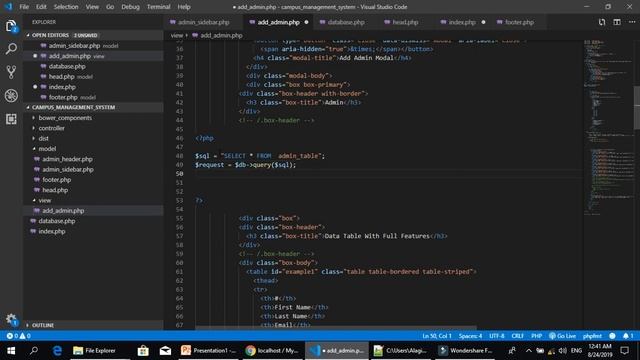 How to Create School Management System PART 3 (Fetching Data From the Database to the Table) смотреть онлайн