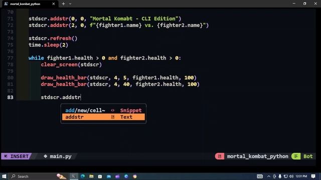Mortal Kombat With Python - #python смотреть онлайн