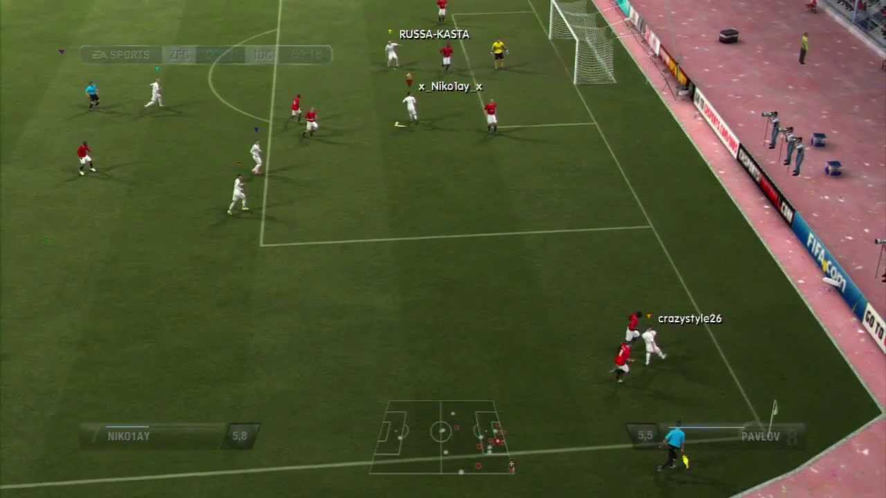 Ps3fifacom VS InDaClub(2тайм)клубный чемпионат LFRM.net