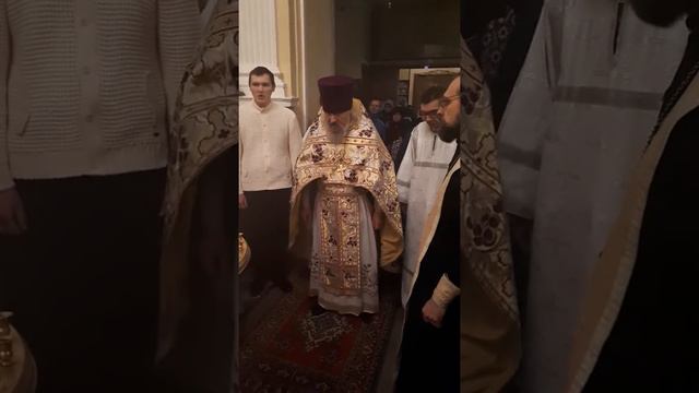 День Ангела. Храм Преображения Господня. Балашиха.14.01.2018г. смотреть онлайн