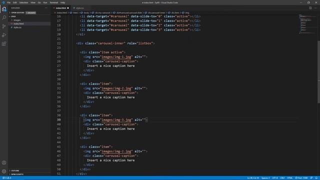 How to Create Carousel Using Bootstrap смотреть онлайн