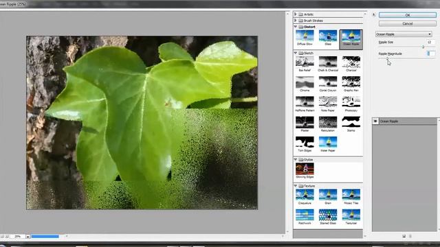 Adobe Photoshop CS6 - Tutorial 2: Filter Gallery смотреть онлайн