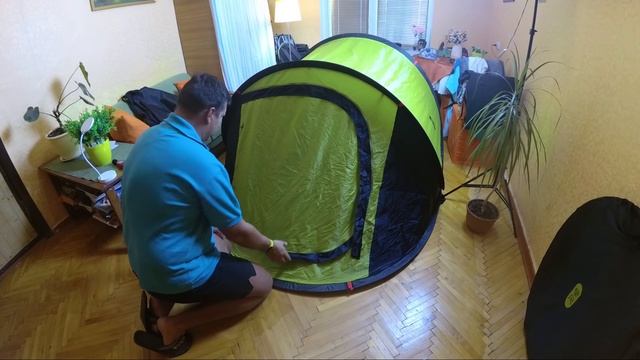 Автоматическая палатка Сяоми ► Xiaomi ZaoFeng Youpin Tent смотреть онлайн