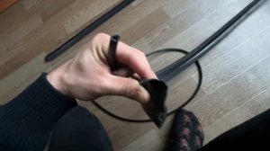 перестанет свистеть и затекать вода!  дверной уплотнитель на примере ГОЛЬФ 4