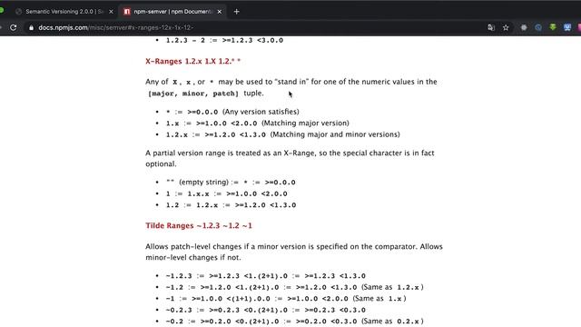 Управление зависимостями в npm смотреть онлайн
