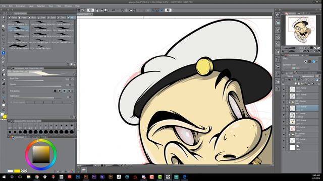 Popeye the Crack Head - Speed Art смотреть онлайн