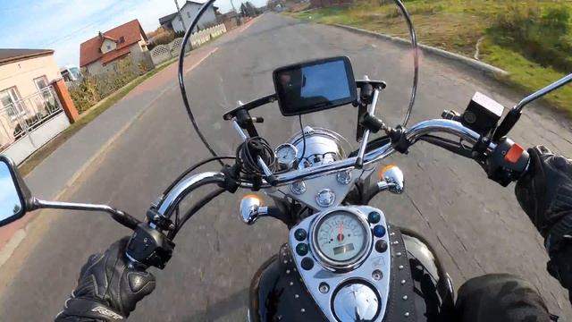 Honda Shadow VT 125?? Na pierwszy motocykl? Pierwszy rzut oka?? смотреть онлайн