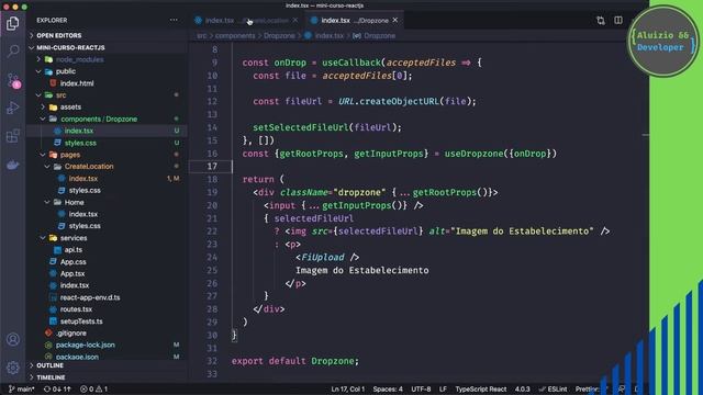 Aula #11 - Upload de Arquivos no React - Iniciando em Front-end com ReactJS e Typescript смотреть онлайн