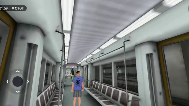 Поездка на составе Русич до Военной Школы и обзор 3 пути