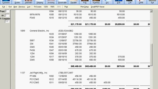 AR Aging Report смотреть онлайн